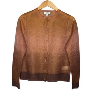 COS Ombre Brown Cardigan